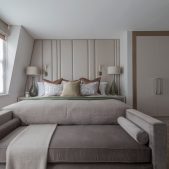 Roselind Wilson Design Eaton Mews North Master bedroom