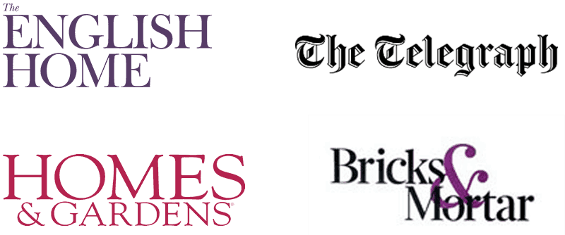 Featured in The Telegraph, Homes & Gardens, The English Home and Bricks & Mortar