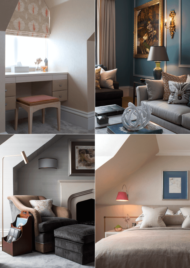 Roselind Wilson Design Bromptons hallway bedroom lounge