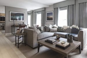 luxury living room in neutral colour palette