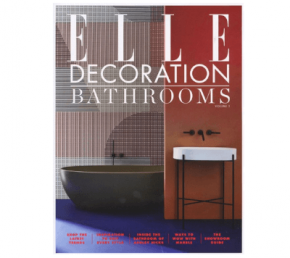 Roselind Wilson Design Bromptons Eastcastle Street Elle decoration bathrooms in the press