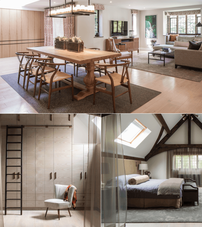 Roselind Wilson Design Richmond living room bedroom