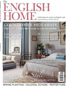 cover of the english home magazine november 2013 issue