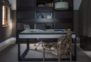 stylish workspace richmond study joinery roselind wilson design