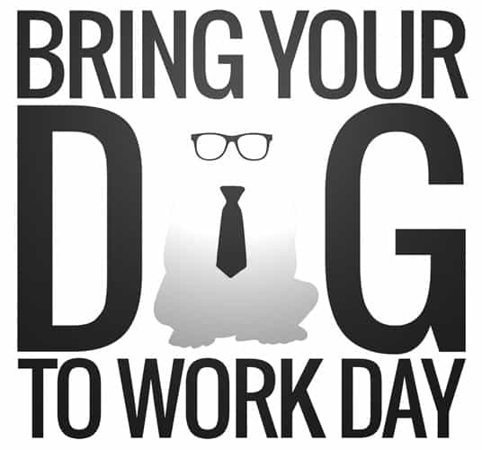 bring your dog to work day logo