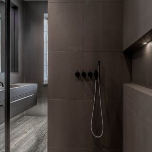 industrial luxe bathroom roselind wilson design