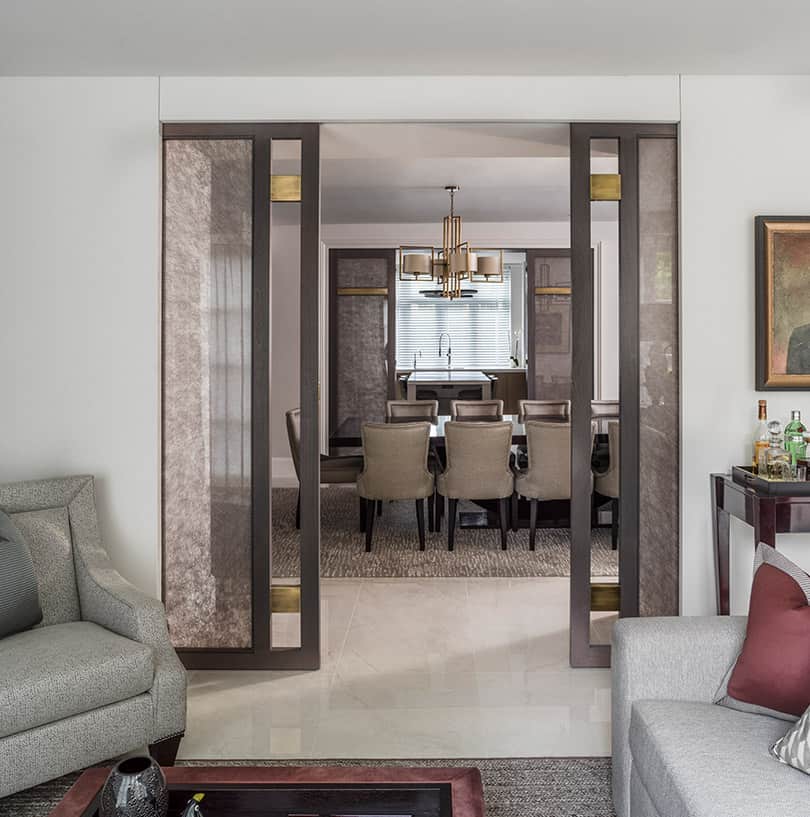 Luxury interior design dining room by roselind wilson design