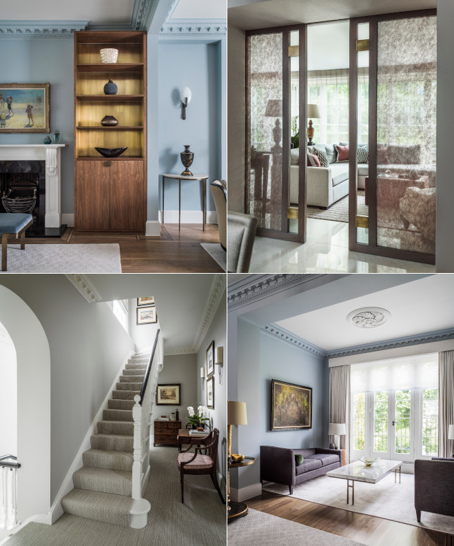 Roselind Wilson Design Carlton Hill open plan living room