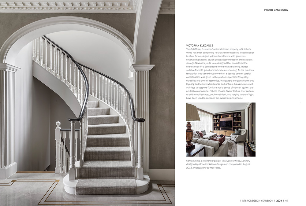 photo casebook feature in interior design yearbook 2020
