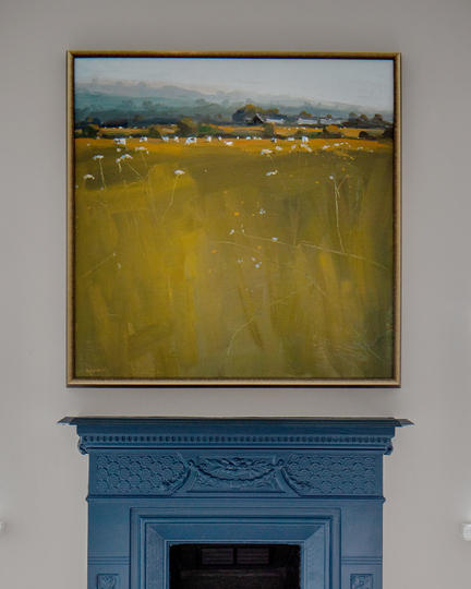 painting above fireplace - 02