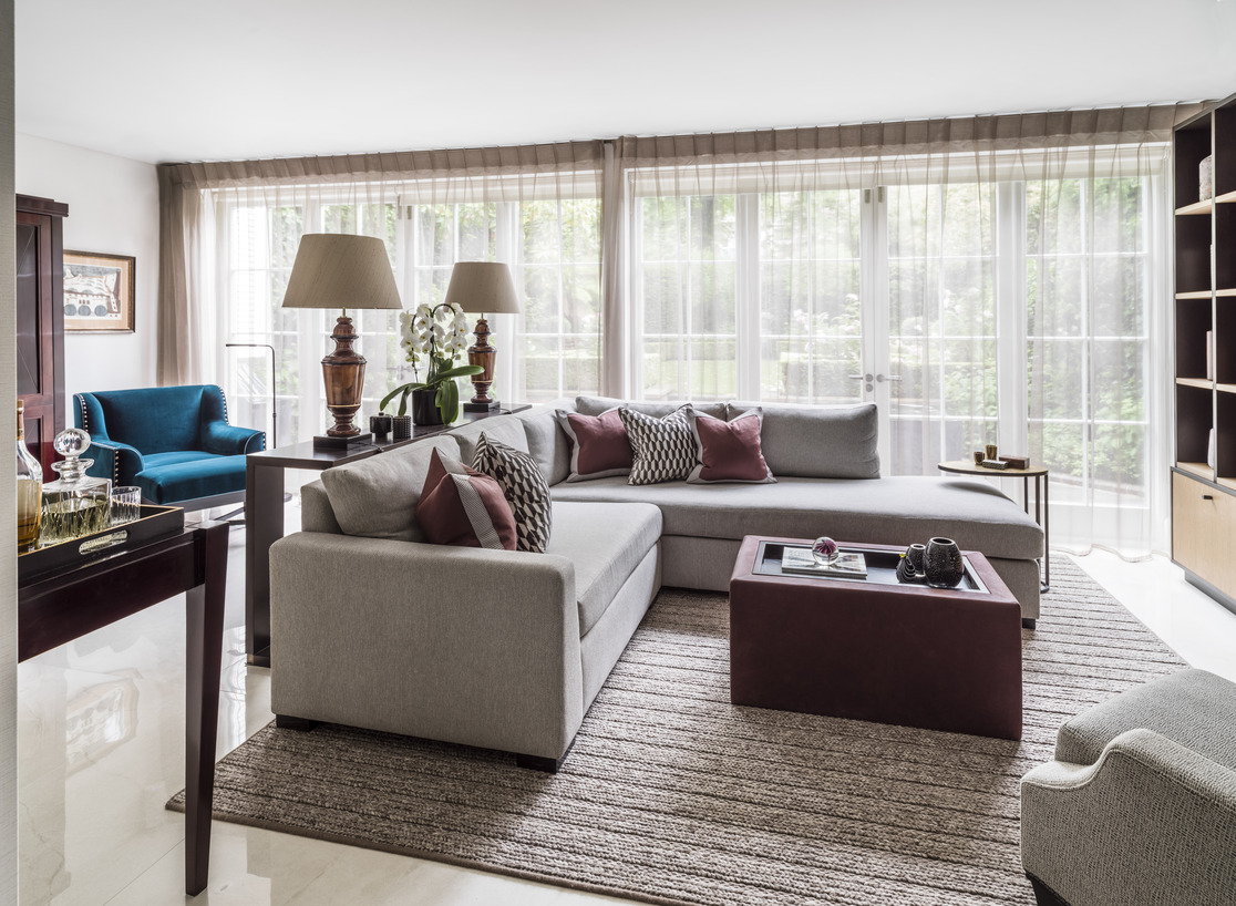 A living room design