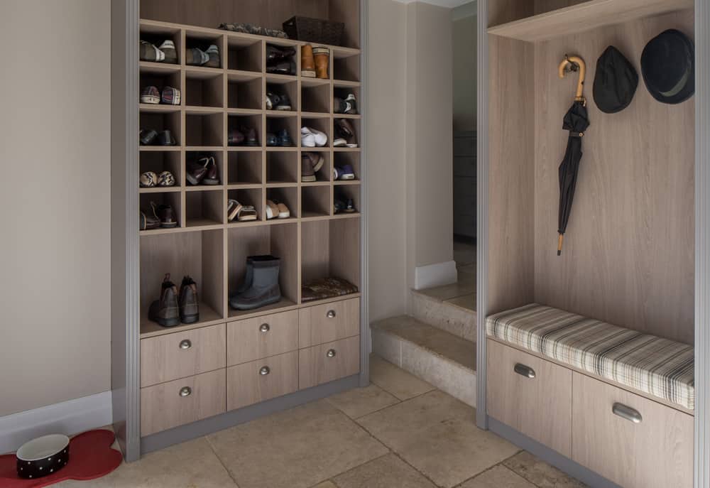 clever storage smart spaces boot room by roselind wilson design