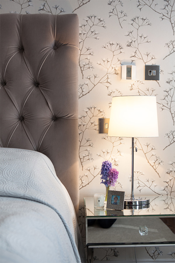 Guest room luxurious touches