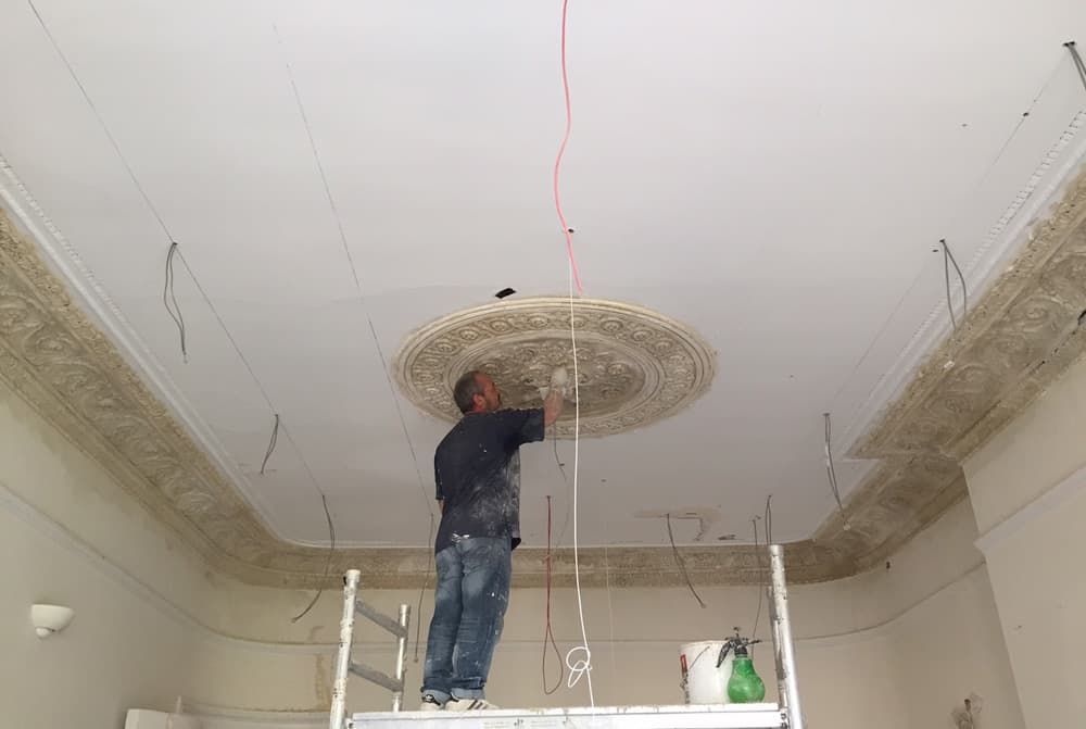 restoring architectural detailing ceiling rose roselind wilson design